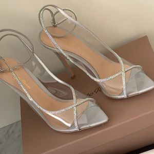 Gianvito Rossi pvc heels -size 39.5